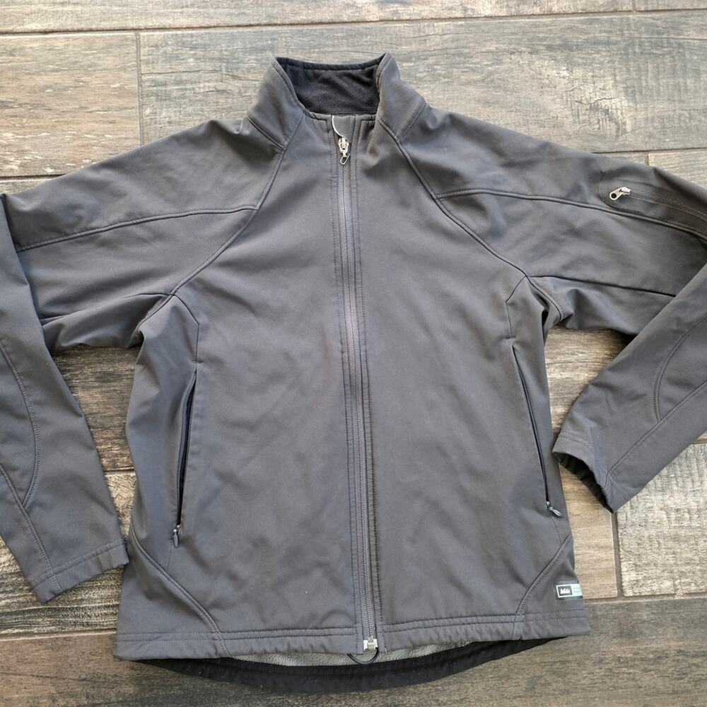 REI Women's Gray Windbreaker Jacket
